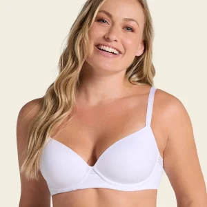 Soutien-gorge t-shirt à aspect naturel