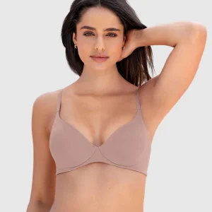 Soutien-gorge ultra-léger et doux avec bonnets en tissu double épaisseur