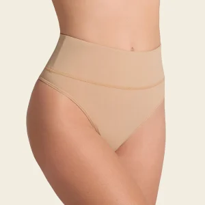 String amincissant taille haute à contrôle modéré sans coutures