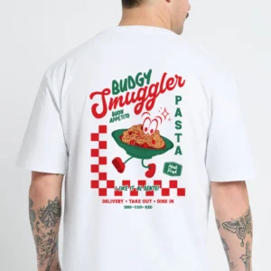 Teeshirt Blanc Pasta Shop