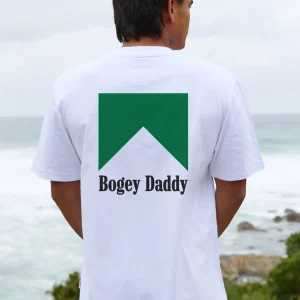 Teeshirt Blanc Bogey Daddy