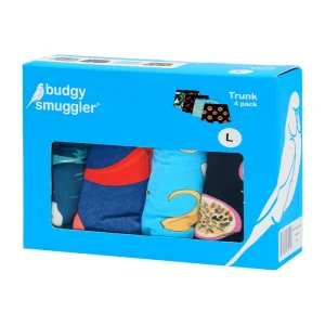 Coffret de 4 Boxers Premium (2.0) en Mix d'imprimés V2
