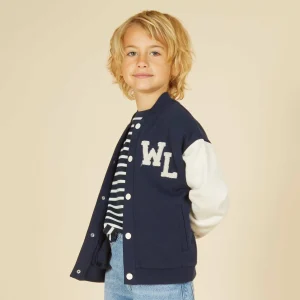 Veste esprit université américaine BLEU