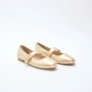 Ballerines dorées à brides DORé