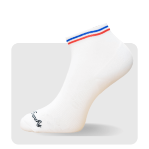 Socquettes  de running : La Blanche