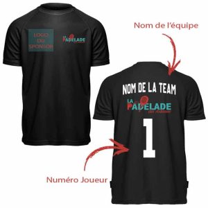 Maillot Officiel de La Padelade des Artisans version homme