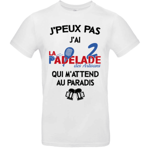 T-shirt Homme J’peux pas j’ai la Padelade 2